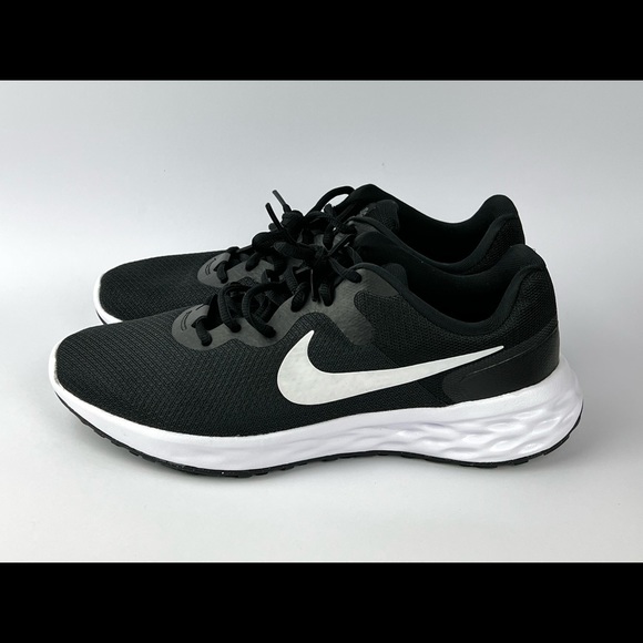 Nike Revolution 6 NN [DC3728-003 Men Running Shoes Black/White-Iron Grey Size 10 - Picture 2 of 11